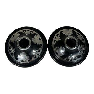 Vintage Lucite‎ Candle Holders